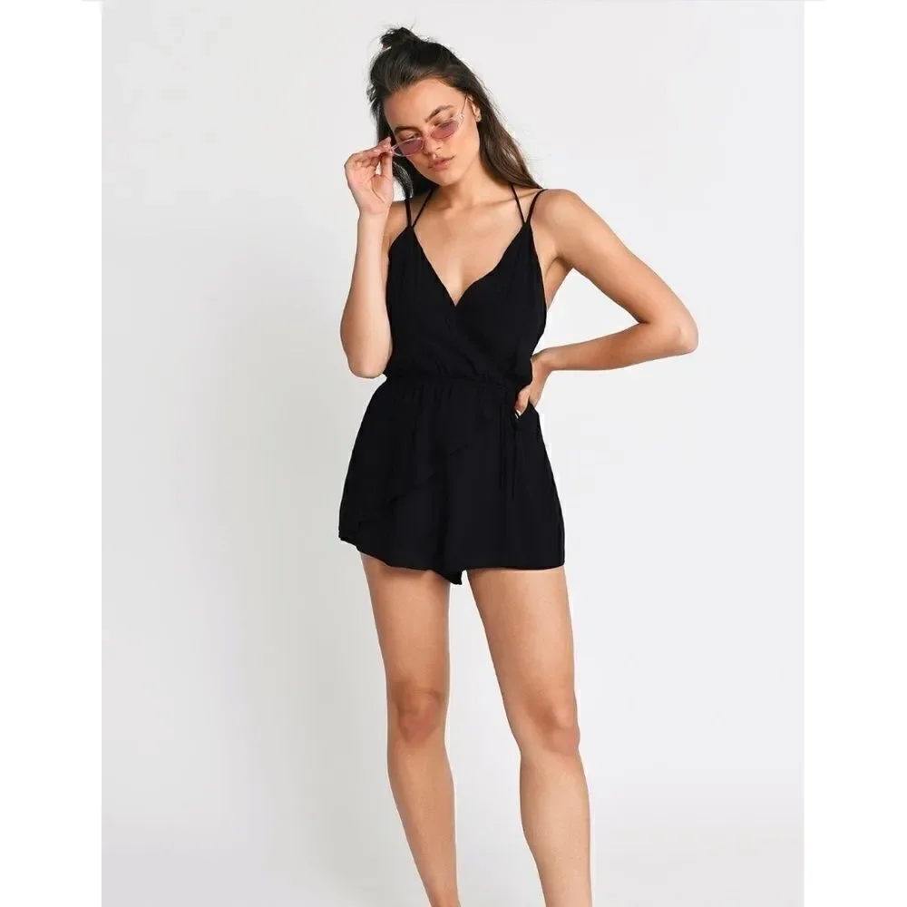 NWT Tobi Split Ways Wrap Romper - Picture 5 of 9